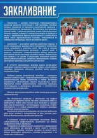Стенд "Закаливание" - fgospostavki.ru - Нижний Тагил