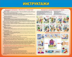 Стенд "Инструктажи" - fgospostavki.ru - Нижний Тагил