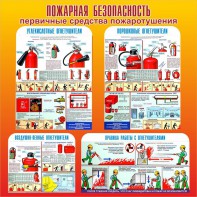 Стенд "Пожарная безопасность" Вариант 2 - fgospostavki.ru - Нижний Тагил