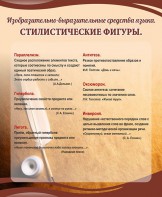 Стенд "Стилистические фигуры" Вариант 2 - fgospostavki.ru - Нижний Тагил
