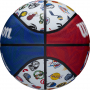 Мяч баскетбольный Wilson NBA All Team (размер 7, резина, тренировочный) - fgospostavki.ru - Нижний Тагил