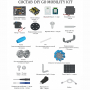 Robo kit DIYGO Мобильный робот с колесами всенаправленного движения - fgospostavki.ru - Нижний Тагил
